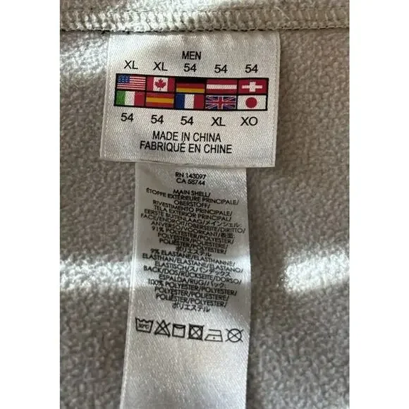 Spyder Mens Jacket Size XL/TG Gray Outdoors Hiking Casual Street Core Athletic - Picture 13 of 16